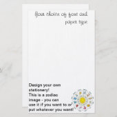 Ontwerp uw eigen kantoorbenodigdheden briefpapier (Voorkant / Achterkant)