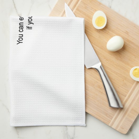 Ontwerp uw eigen keukenhanddoeken (Quarter Fold)