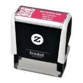 Ontwerp uw eigen kleur adres stempel sjabloon (Product)