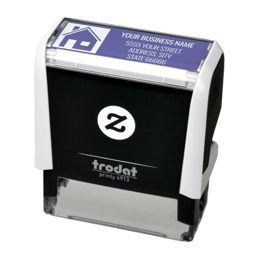 Ontwerp uw eigen kleur adres zelfinkkend stempel (Product)