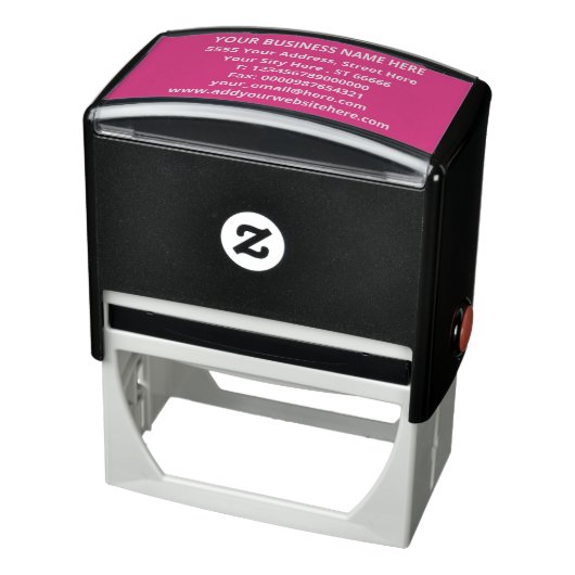 Ontwerp uw eigen kleur adres zelfinkkend stempel (Product)