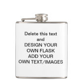 Ontwerp uw eigen kolf heupfles (Voorkant)