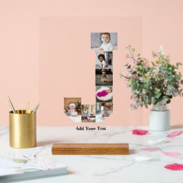 Ontwerp uw eigen letter J Photo Collage Poster