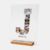 Ontwerp uw eigen letter J Photo Collage Poster (Hoek)