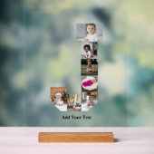 Ontwerp uw eigen letter J Photo Collage Poster (Neutraal)