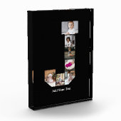 Ontwerp uw eigen letter J Photo Collage Poster Fotoblokken (Links)