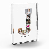 Ontwerp uw eigen letter J Photo Collage Poster Fotoblokken (Links)