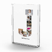 Ontwerp uw eigen letter J Photo Collage Poster Fotoblokken (Rechts)