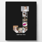 Ontwerp uw eigen letter J Photo Collage Poster Fotoplaat (Voorkant)