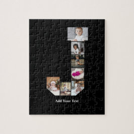 Ontwerp uw eigen letter J Photo Collage Poster Legpuzzel