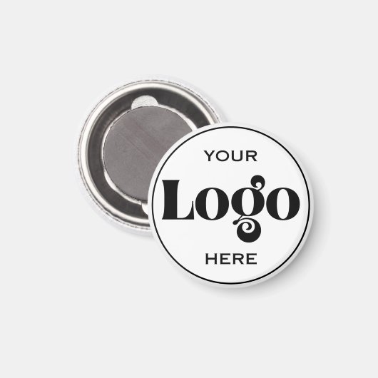 Ontwerp uw eigen logo magneet (Voorkant / Achterkant)