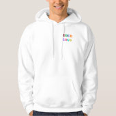 Ontwerp uw eigen Logo-tekst Business Hoodie Sjablo (Voorkant)