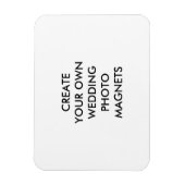 Ontwerp Uw Eigen Magneet van de Foto van het (Verticaal)