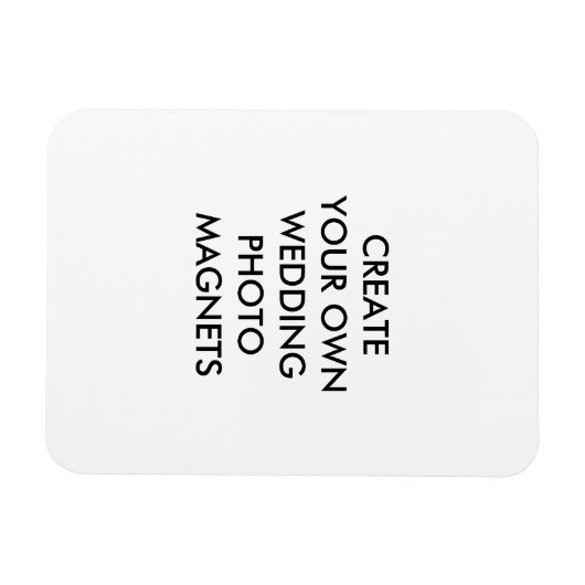 Ontwerp Uw Eigen Magneten van de Foto van het (Horizontaal)