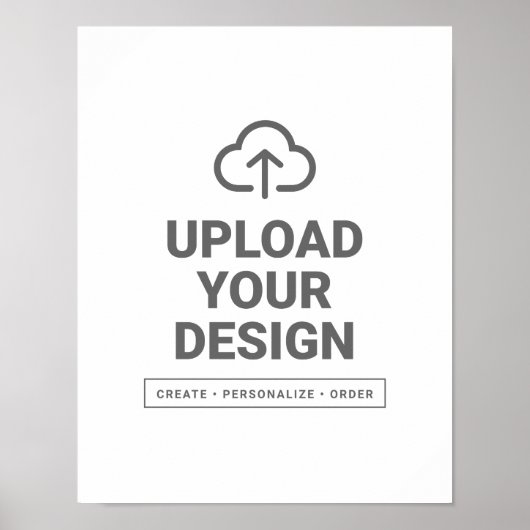 Ontwerp uw eigen manier poster (Voorkant)