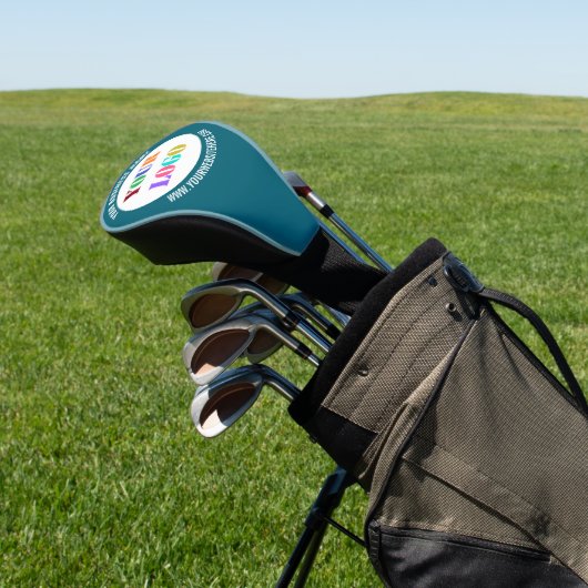 Ontwerp uw eigen merk golfhoofdhoes voorbeeld golfheadcover (Insitu)