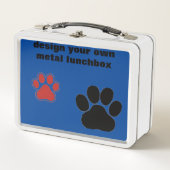 ontwerp uw eigen metalen lunchbox (Voorkant)