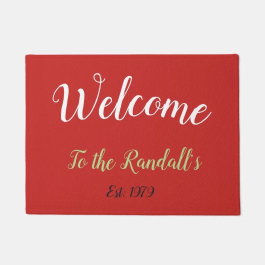 Ontwerp uw eigen model deurmat (Voorkant)