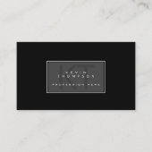 Ontwerp uw eigen moderne professionele blk standaa visitekaartje (Voorkant)