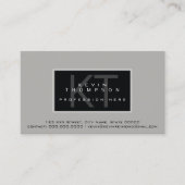 Ontwerp uw eigen moderne professionele standaard visitekaartje (Voorkant)