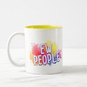 Ontwerp uw eigen:-) mok voor tweetone koffie