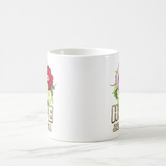 Ontwerp uw eigen:-) mok voor tweetone koffie (Center)