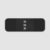 Ontwerp uw eigen naamplaatje (Voorkant)