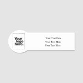 Ontwerp uw eigen naamplaatje (Voorkant)