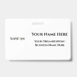 Ontwerp uw eigen naamplaatje badge