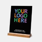 Ontwerp uw eigen naar maat gemaakte gepersonalisee acryl bord (Hoek)