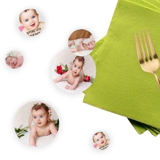 Ontwerp uw eigen, op maat gemaakte eigen maat confetti