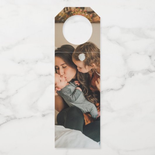 Ontwerp uw eigen, op maat gemaakte eigen maat flessenhanger (Voorkant)