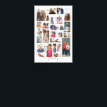 Ontwerp uw eigen op maat gemaakte gepersonaliseerd canvas afdruk<br><div class="desc">Ontwerp je eigen custom made gepersonaliseerde 27 foto canvas print van Ricaso</div>