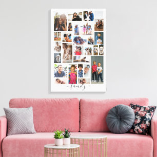 Ontwerp uw eigen op maat gemaakte gepersonaliseerd canvas afdruk