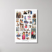 Ontwerp uw eigen op maat gemaakte gepersonaliseerd canvas afdruk (Voorkant)