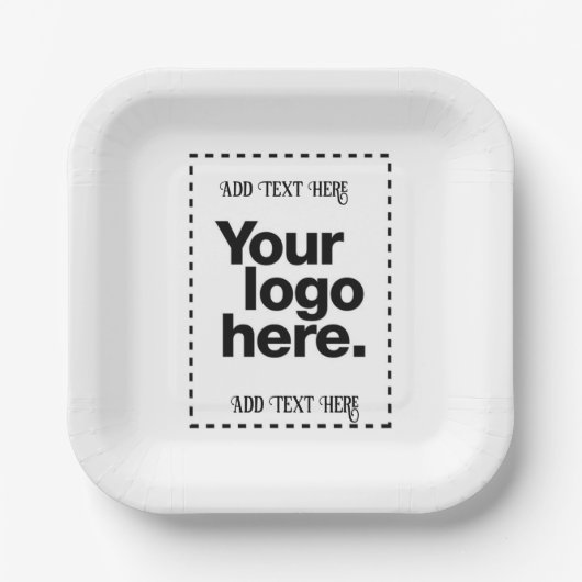 Ontwerp uw eigen papieren bordje (Voorkant)