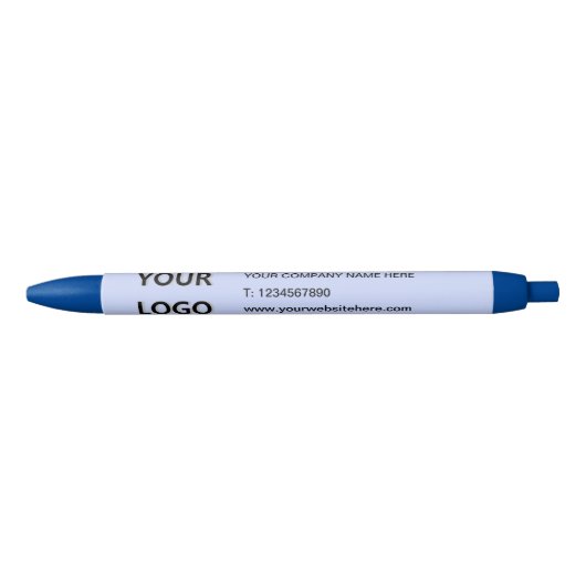 Ontwerp uw eigen pen met zakelijke Logo en tekst (Voorkant)