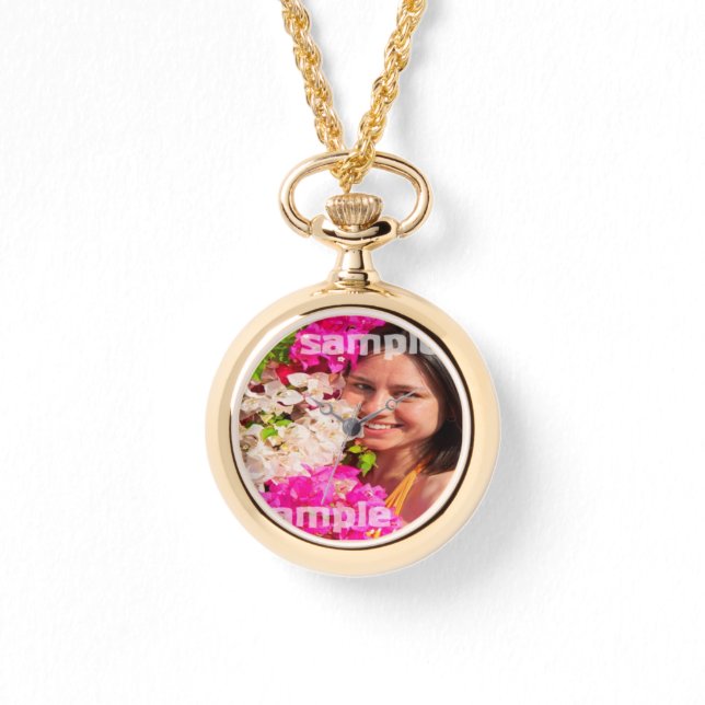 Ontwerp uw eigen persoonlijke aangepaste editie horloge (Voorkant)