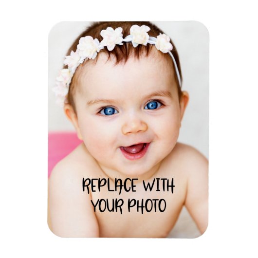 Ontwerp uw eigen persoonlijke, persoonlijke magneet (Verticaal)