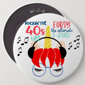 Ontwerp uw eigen pinback-knop ronde button 6,0 cm (Voorkant /achterkant)