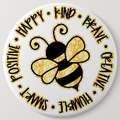 Ontwerp uw eigen pinback-knop ronde button 6,0 cm (Voorkant)