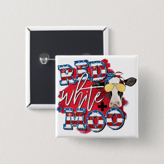 Ontwerp uw eigen pinback-knop vierkante button 5,1 cm (Voorkant /achterkant)