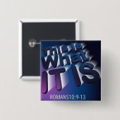 Ontwerp uw eigen pinback-knop vierkante button 5,1 cm (Voorkant /achterkant)