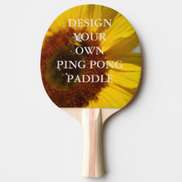 Ontwerp uw eigen pingpongpeddel tafeltennisbatje