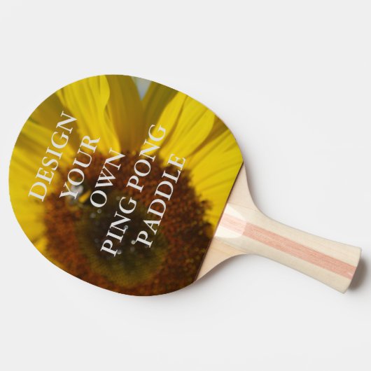 Ontwerp uw eigen pingpongpeddel tafeltennisbatje (Zijkant)