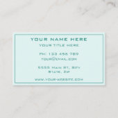 Ontwerp uw eigen promotie Visitekaartje voorbeeld (Voorkant)