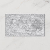 ontwerp uw eigen QR-code: gewoon zwart en wit. Visitekaartje (Achterkant)