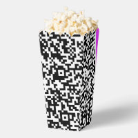 Ontwerp uw eigen QR-code Popcorn Box voorbeeld