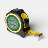 Ontwerp uw eigen QR-code Scan Business Tape Measur Rolmaat (Hoek)