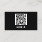 Ontwerp uw eigen QR-code Visitekaartje Kies kleur (Achterkant)